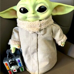 Remote controlled baby yoda